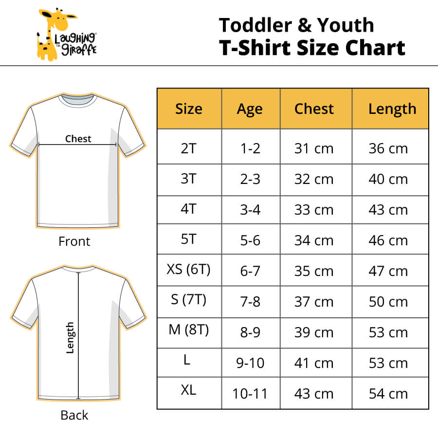 Toddler & Kids Short Sleeve Crew Neck T-Shirt – Polycotton